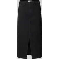 Noisy May Jeansrock mit Gehschlitz Modell 'KATH' in Black, Größe M von Noisy May