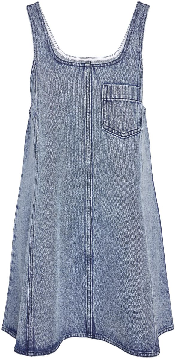 Noisy May Kurzes Kleid - NMLilje Strap Denim Dress VI474MB - XS bis XL - für Damen - Größe XS - blau von Noisy May