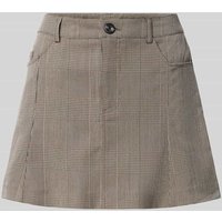 Noisy May Minirock mit Eingrifftaschen Modell 'WERA' in Hellbraun, Größe XS von Noisy May
