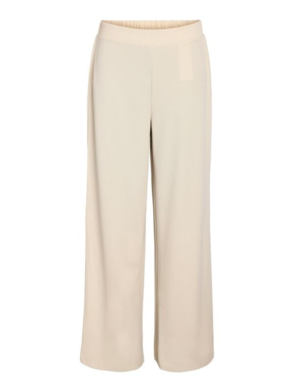 Noisy May NMBOB HW ELASTIC WIDE PANT JRS NOOS Stoffhose beige in M von Noisy May