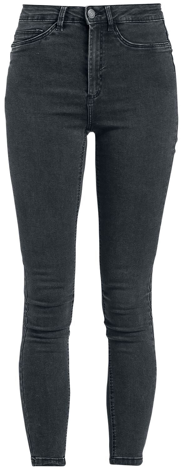 Noisy May NMCallie HW Skinny Jeans Jeans dunkelgrau in W29L32 von Noisy May