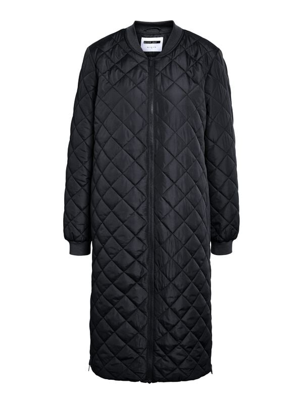 Noisy May NMGILLY QUILTED COAT FWD NOOS Wintermantel schwarz in XS von Noisy May