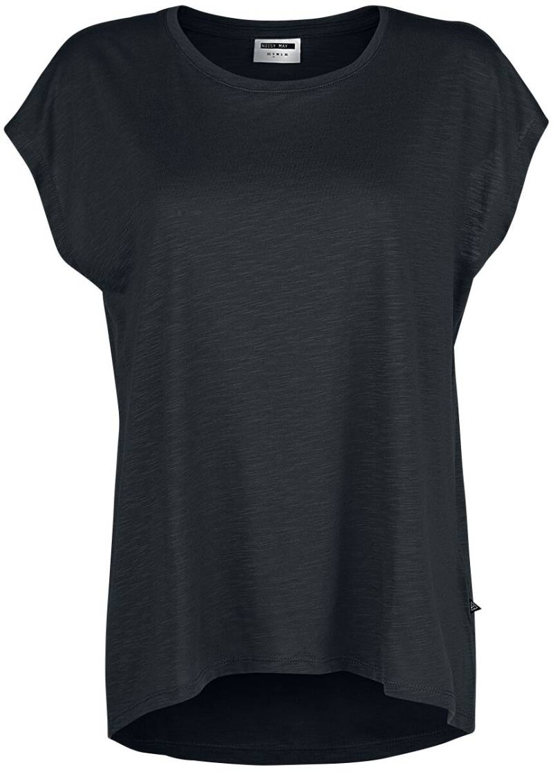Noisy May NMMathilde Loose Long Top T-Shirt schwarz in XL von Noisy May