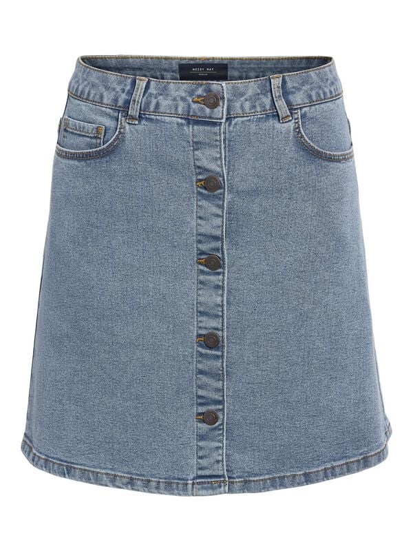 Noisy May NMRONNIE NW A SHAPE SKIRT VI375LB NOOS Kurzer Rock blau in S von Noisy May
