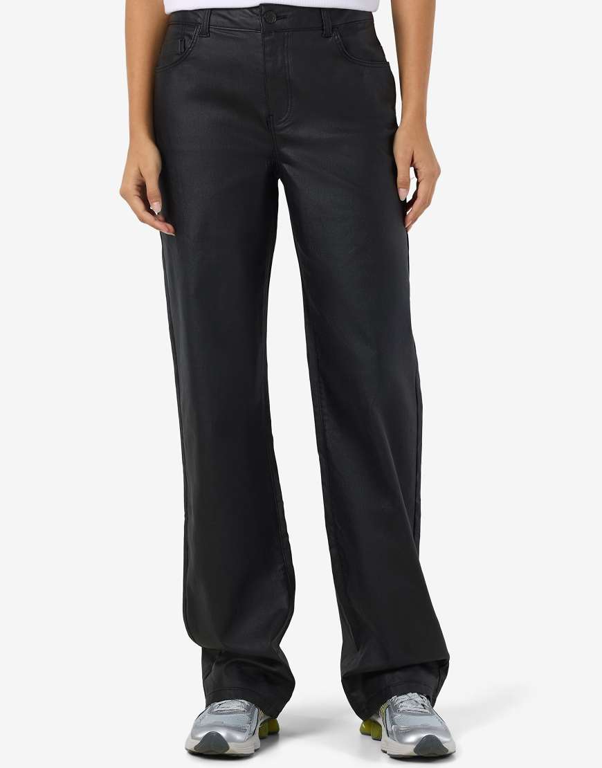 Noisy May - Straight-Fit-Jeans in Schwarz von Noisy May