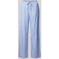 Noisy May Straight Leg Stoffhose mit Label-Patch Modell 'FRIDA' in Hellblau, Größe M von Noisy May