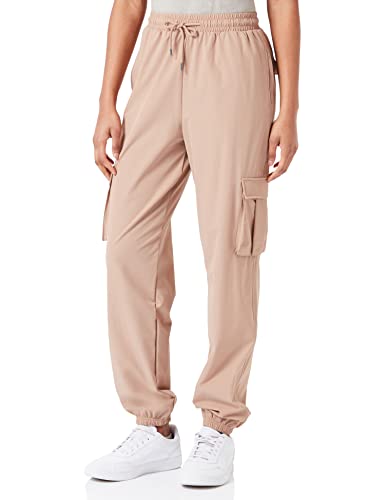 Noisy may Damen Cargo Pants High Waist Stoffhose Tapered Relaxed Fit Paperbag Hose Stretch NMKIRBY von Noisy may