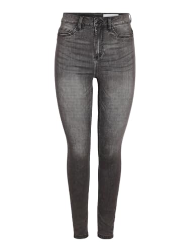 NOISY MAY Damen Nmcallie Hw Skinny Jean Vi508mg FWD Noos Hose, Medium Grey Denim, 29W / 30L EU von Noisy may