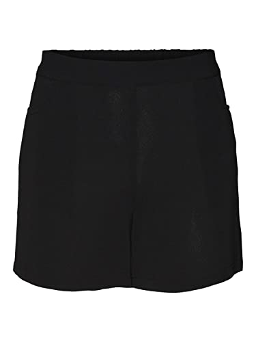 Noisy may Damen Nmclara Smiley Nw Shorts Noos, Schwarz, S von NOISY MAY