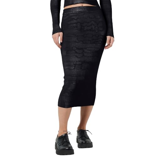 NMJAZ HW MIDI Knit Skirt FWD NOOS von Noisy may