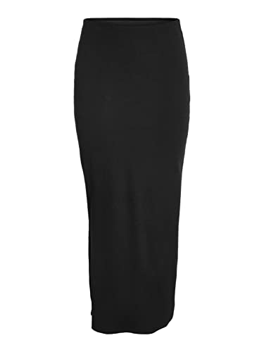 Noisy may Damen Nmmaya Hw Ankle Length Skirt Curve, Schwarz, 54 von Noisy may