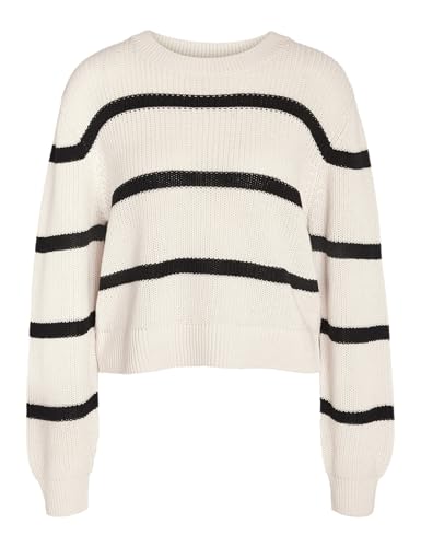 NMMAYSA L/S Stripe O-Neck Knit NOOS von Noisy may