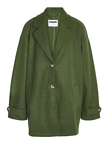 NOISY MAY Damen NMALICIA LS Oversize Blazer NOOS Kurzmantel, Kombu Green, M von Noisy may