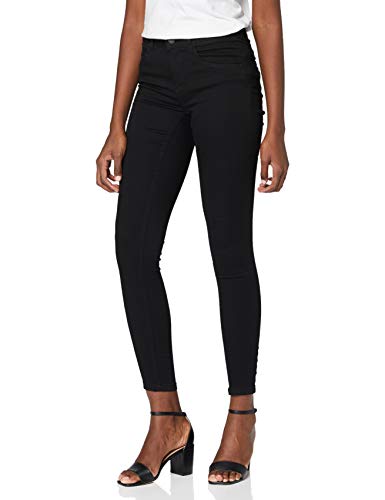 NOISY MAY Damen NMJEN NR S.S Shaper VI023BL NOOS Skinny Jeans, Schwarz (Black), W31/L32 (Herstellergröße: 32) von Noisy may