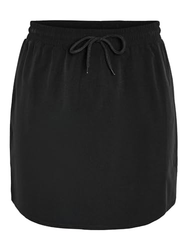 NOISY MAY Damen NMKIRBY HW Short Skirt WVN NOOS Minirock, Black, 44 von Noisy may