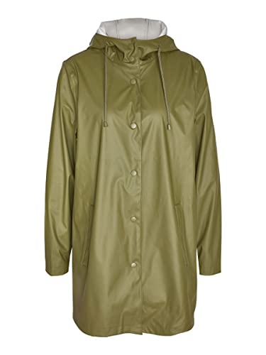 NOISY MAY Damen NMSKY L/S A-LINE Raincoat NOOS Regenmantel, Kalamata, XL von Noisy may