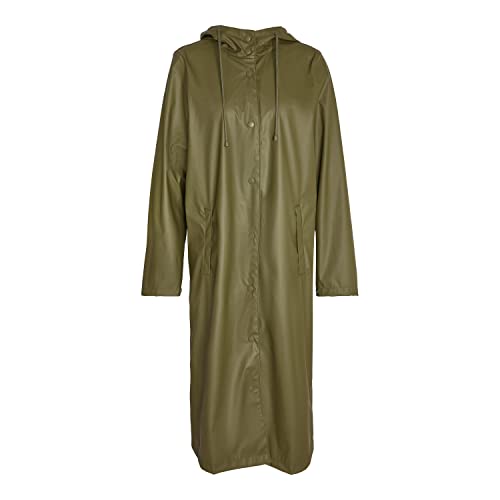 NOISY MAY Damen NMSKY L/S X-Long A-LINE Raincoat NOOS Regenmantel, Kalamata, L von Noisy may