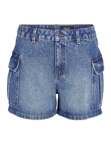 NOISY MAY Damen NMSMILEY Cargo NW Shorts VI443MB NOOS Jeansshorts, Medium Blue Denim NOISY MAY Damen NMSMILEY Cargo NW Shorts VI443MB NOOS Jeansshorts, Medium Blue Denim von Noisy may