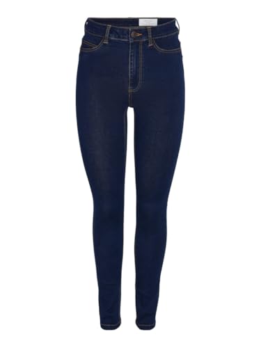 NOISY MAY Damen Nmcallie Hw Skinny Jean Vi507db FWD Noos Hose, Dark Blue Denim, 29W / 30L EU NOISY MAY Damen Nmcallie Hw Skinny Jean Vi507db FWD Noos Hose, Dark Blue Denim, 29W / 30L EU von Noisy may