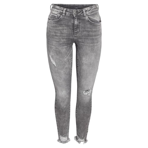 Noisy may NMKIMMY NW Destroy ANK SKNY AZ368MG NOOS Frauen Jeans grau W28L32 von Noisy may