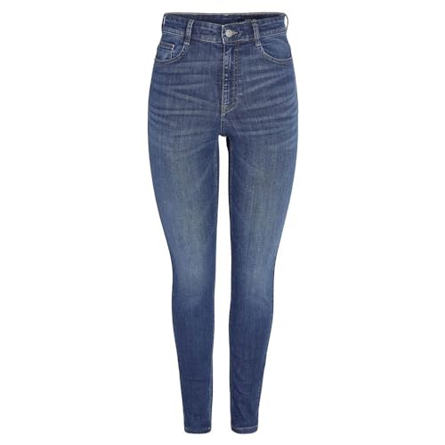 NOISY MAY Damen Nmsatty Hw Skinny Az347mb Noos Jeans, Blau, 30W / 32L EU von Noisy may