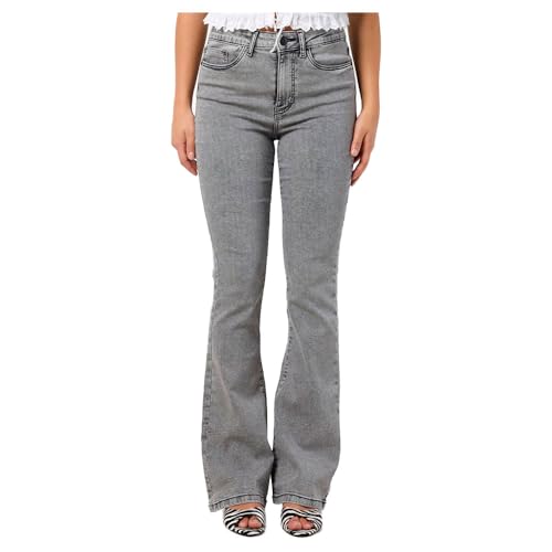 Noisy may NMSALLIE HW Skinny Jean VI545LG FWD NOOS Frauen Jeans grau W27L32 von Noisy may