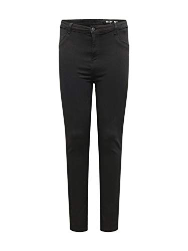 Noisy may Damen Nmcallie Hw Vi023bl Curve Noos Jeanshose, Black Denim, 44W / 32L EU von Noisy may