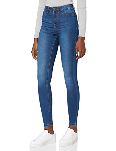 Noisy May NOS DE Damen NMCALLIE HW VI021MB NOOS Skinny Jeans, Blau (Medium Blue Denim Medium Blue Denim), 29W / 32L von Noisy may