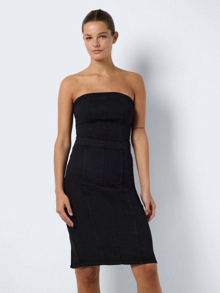 Noisy may Abendkleid Midi Slim Fit trägerlos ärmellos (lang) NMMIRA SLIM MIDI DRESS VI500BL von Noisy may