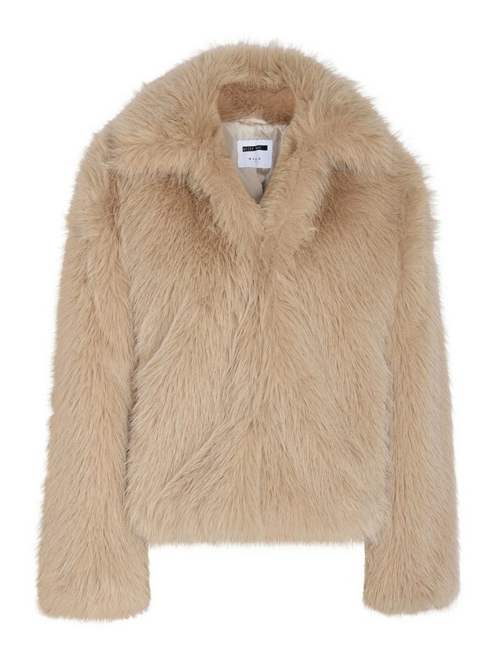 Noisy may Blouson Kuschelweich, stilvoll und trendig für den Winter (1-St) NMEVIE L/S FUR JACKET NOOS von Noisy may