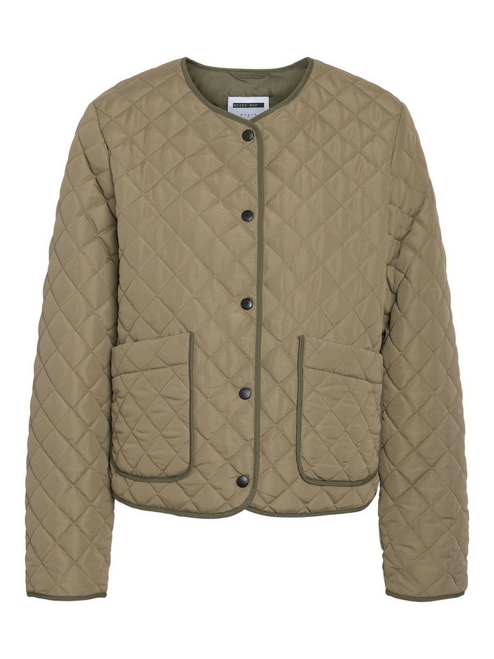 Noisy may Blouson leicht gesteppt, mit Druckknöpfen und Taschen (1-St) NMHARPER QUILTED JACKET von Noisy may