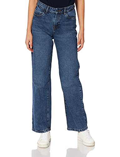 Noisy may Damen Nmamanda Nw Wide Vi140mb Noos Jeans, Med Blau, 29W 32L EU von Noisy may