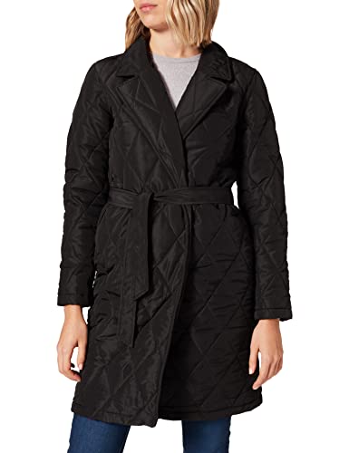 Noisy may Damen NMELMA Long Quilted L/S Jacket Jacke, Black, S von Noisy may