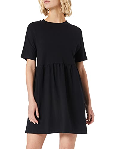 Noisy may Damen NMKERRY S/S Short Dress BG NOOS Kleid, Black, L von Noisy may