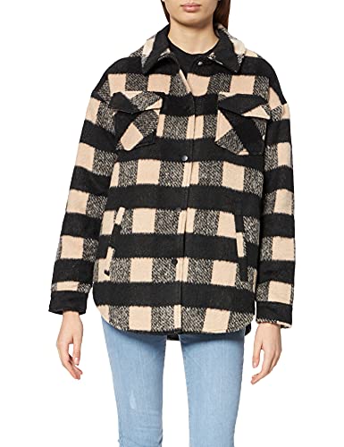 Noisy may Damen Nmlulu L/S Jacket Noos Jacke, Nomad, M EU von Noisy may