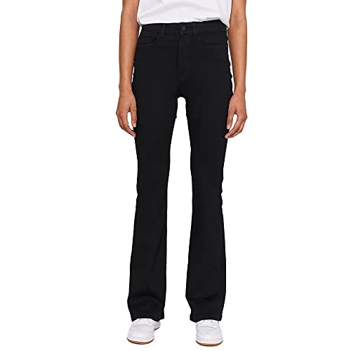 Noisy may Damen NMSALLIE HW Flare VI023BL NOOS Jeans, Black, 26/32 von Noisy may