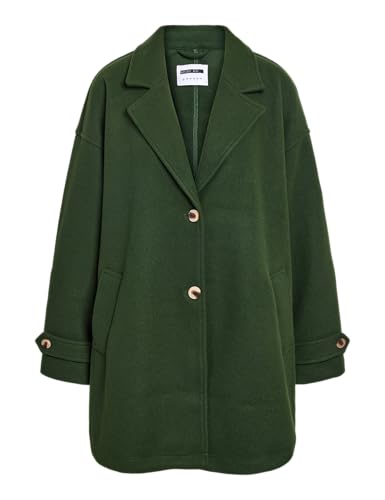 Noisy may Damen Nmalicia Ls Oversize Blazer Curve Noos, Kombu Green, 46 Große Größen von Noisy may