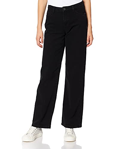 Noisy may Damen Nmamanda Nw Wide Vi142bl Noos Jeans, Schwarz, 31W / 34L EU von Noisy may