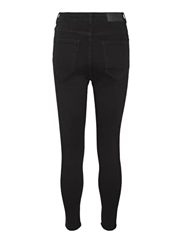 Noisy may Damen Nmbuddy Hw Sknny Az222bw Noos Jeans, Black Denim, 26W 30L EU von Noisy may