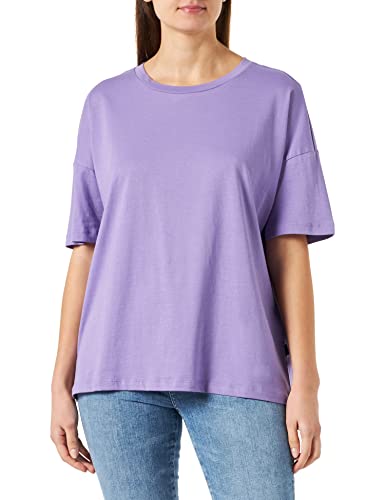 Noisy may Damen Nmida S/S O-neck Top Fwd Noos, Paisley Purple, L von Noisy may