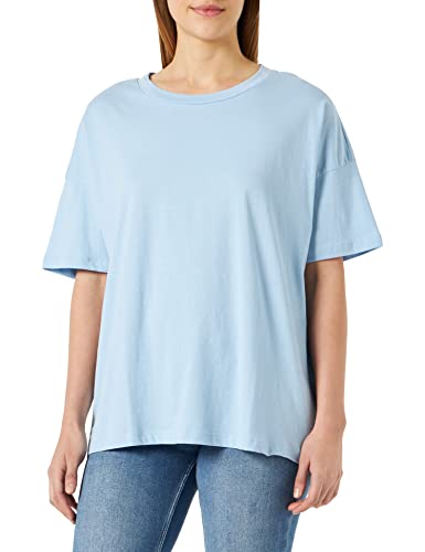 Noisy may Damen Nmida S/S O-neck Top Fwd Noos T Shirt, Cerulean, L EU von Noisy may