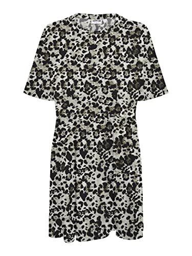 Noisy may Damen Nmkerry S/S Short Aop Dress S* Kleid, Kalamata Aop:leo, L EU von Noisy may