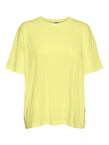 Noisy may Damen Nmmathilde S/S Top Noos T Shirt, Pale Lime Yellow, S EU von Noisy may