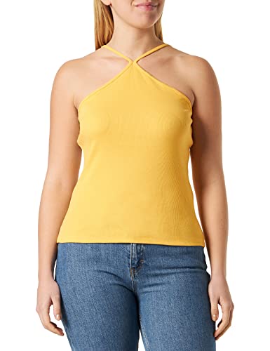 Noisy may Damen Nmmaya S/L Top Noos, Amber Yellow, XL von Noisy may