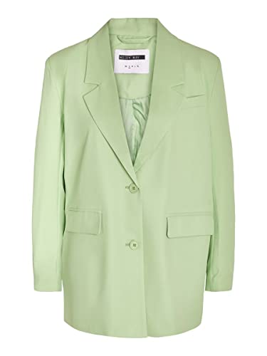 Noisy may Damen Nmmilla L/S Noos Blazers, Quiet Green, XS EU von Noisy may