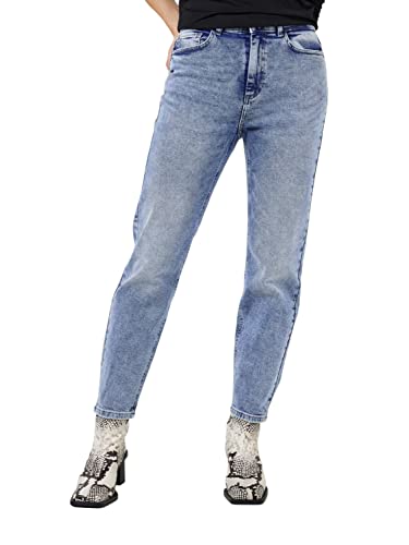 Noisy may Damen Nmmoni Hw Ank Az236lb Noos Jeans, Light Blue Denim, 27W 30L EU von Noisy may