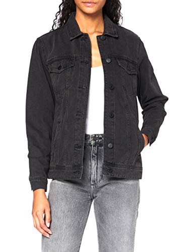 Noisy may Damen Nmole L/S Black Denim Jacket Noos Jeansjacke, Schwarz, M EU von Noisy may