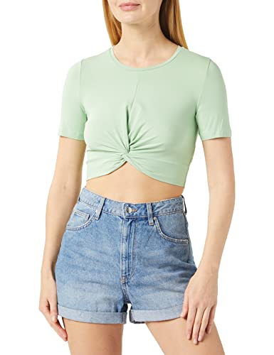 Noisy may Damen Nmtwiggi S/S Top S* T Shirt, Quiet Green, M EU von Noisy may