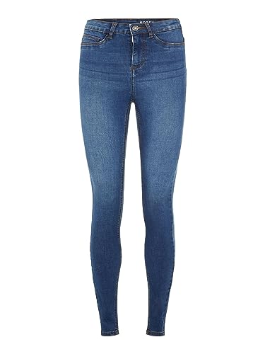 Noisy may Damen Skinny Fit Jeans High Waist Denim Pants Stretch Basic Hose NMCALLIE von NOISY MAY