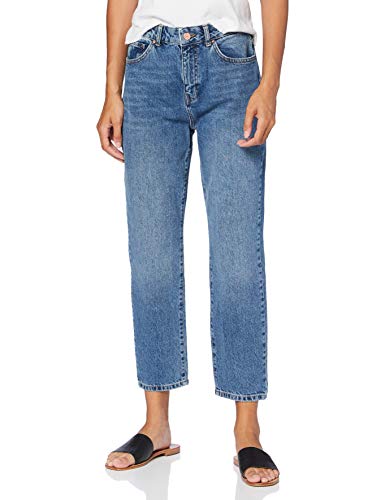 Noisy May NOS DE Damen navle Straight Jeans, Blau(blaumedium Blue Denim), 30W / 32L EU von Noisy may